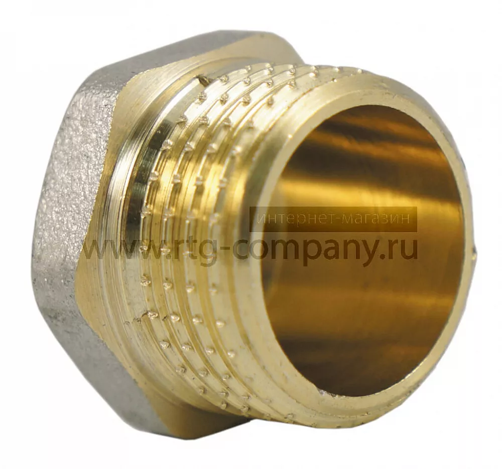 Пробка НР наружная резьба   1/2" (JIF251) уп 10 шт