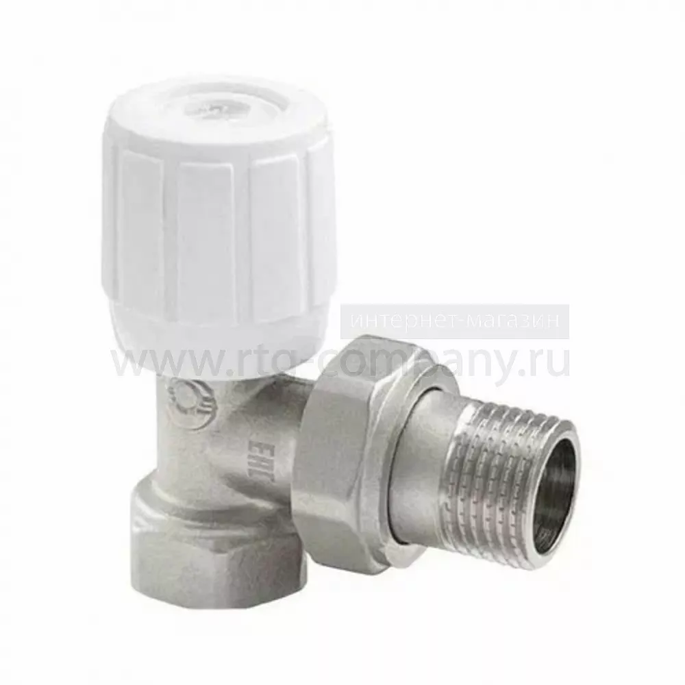 Клапан ручной угловой 1/2" компактный (VALFEX VF.07.R.04)