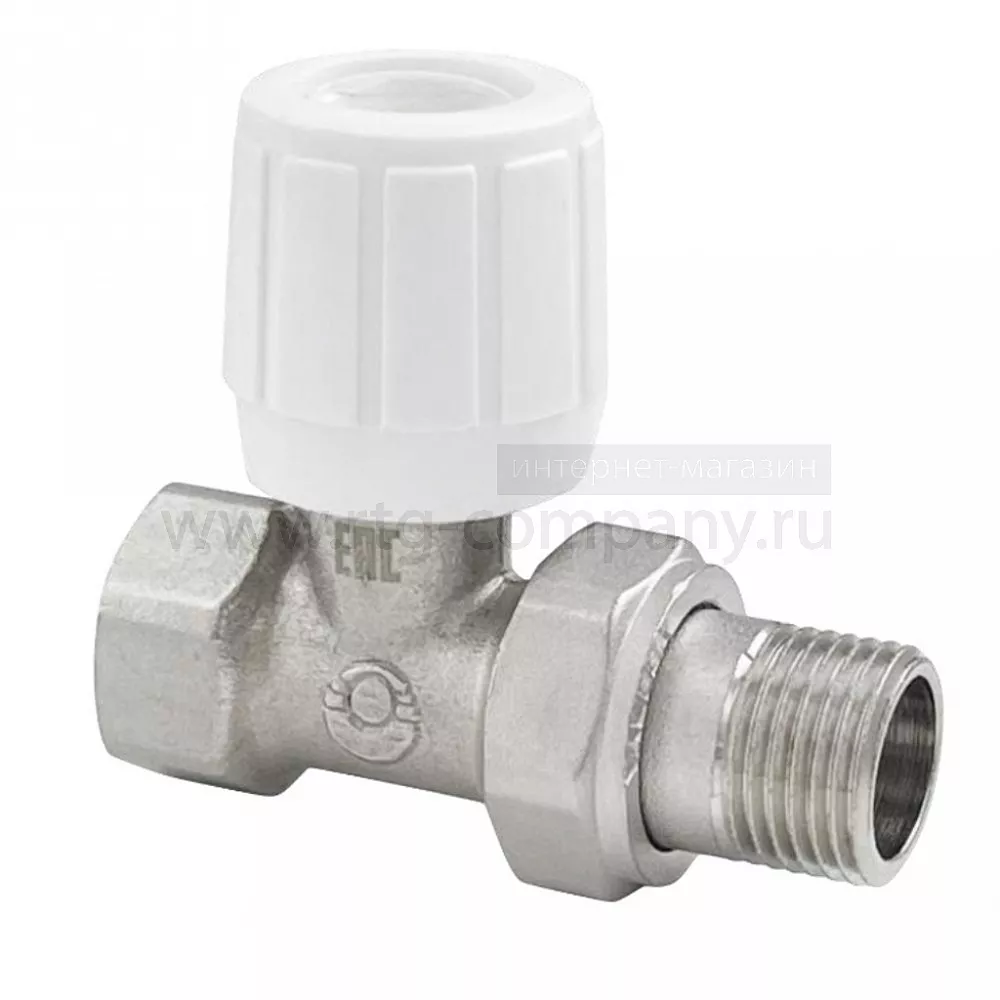 Клапан ручной прямой 1/2" компактный (VALFEX VF.08.R.04)