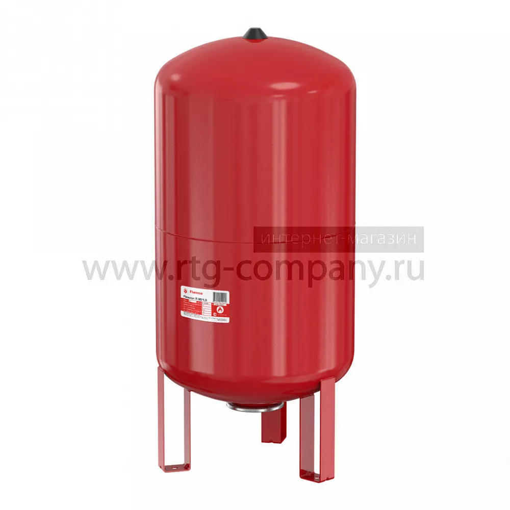 Бак-расширитель для отопления  35л. Красный (FL16037) (Flamco) напольный