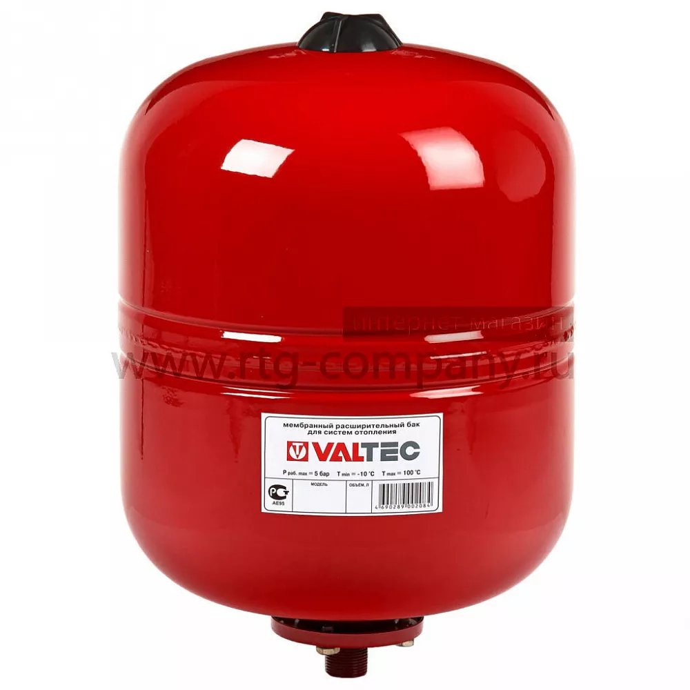 Бак-расширитель для отопления  18л. Красный (Valtec)