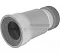 Слив для унитаза Aquant 250-500мм в термоусад. пленке (T828-22-MR) (аналог АНИ K828)